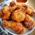 Crispy Spicy Buttermilk Fried Chicken