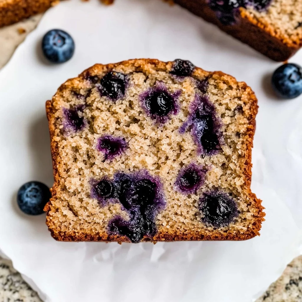 Easy Blueberry Banana Bread