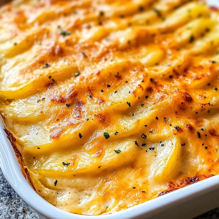 Easy Cheesy Scalloped Potatoes