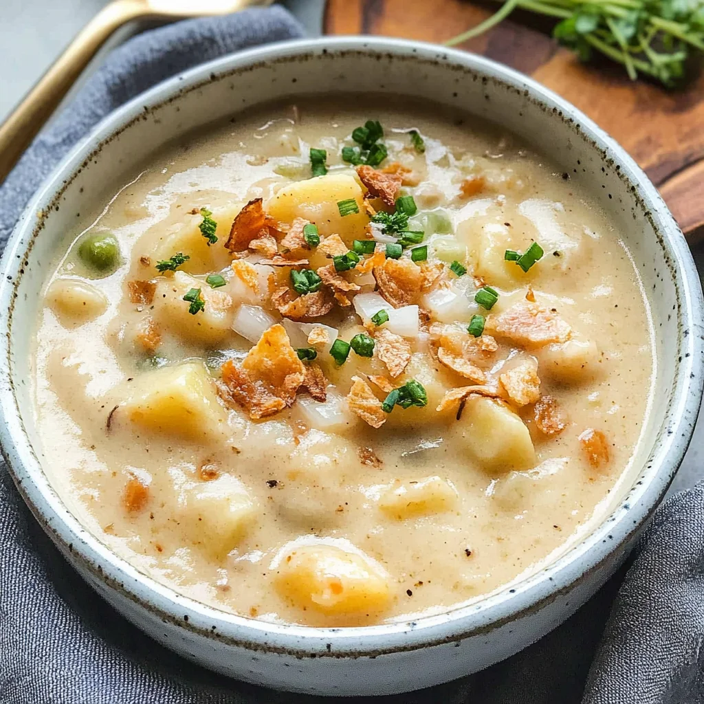 Easy Crock Pot Potato Soup