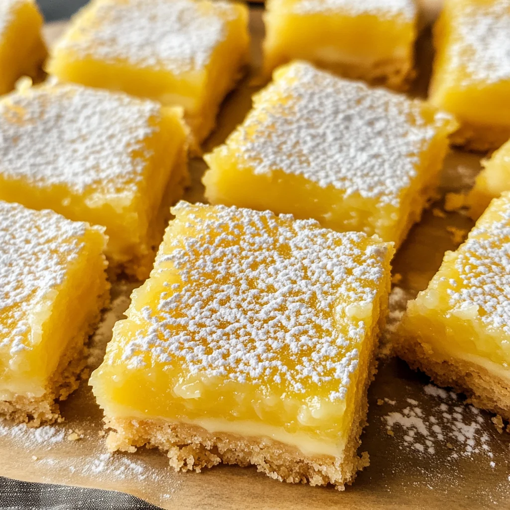Easy Lemon Squares