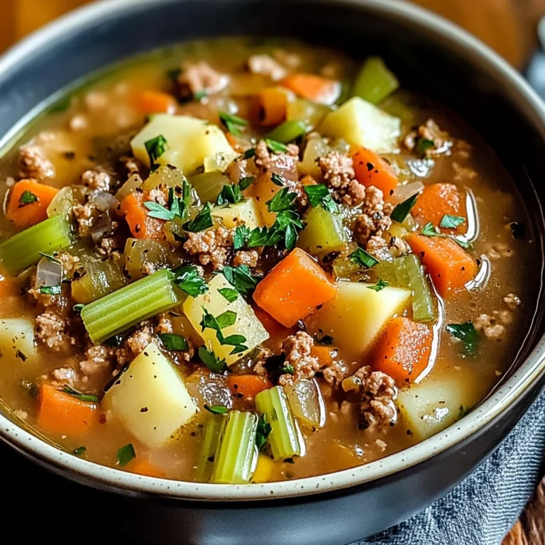 Ground Turkey Soup Recipe: Hearty, Healthy, and Delicious