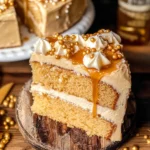 Harry Potter Butterbeer Cake