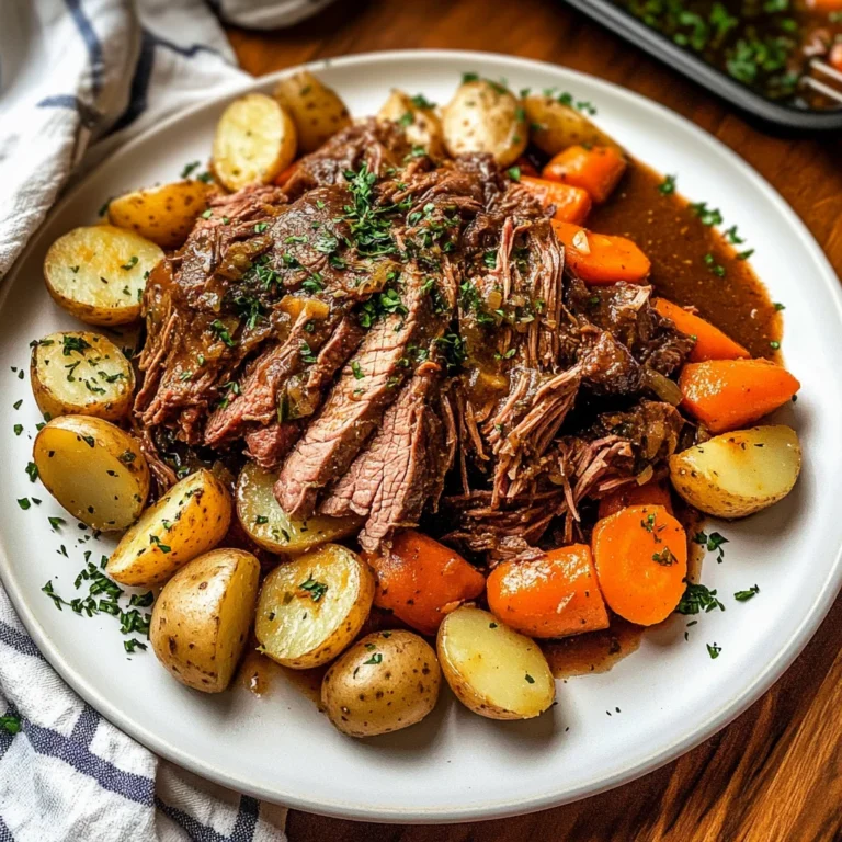 How To Make 5-Star Pot Roast Slow Cooker Fast & Easy