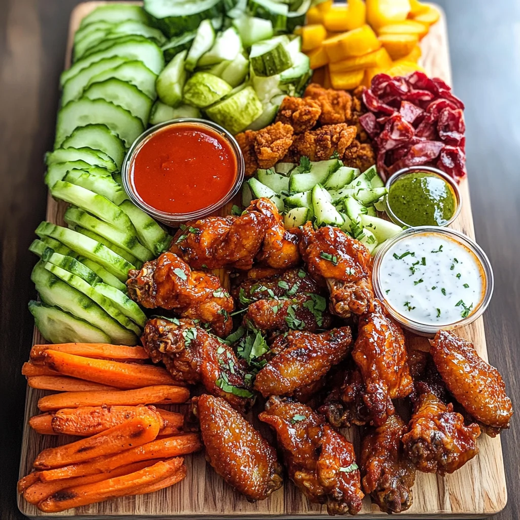 How to Make a Chicken Wing Charcuterie Board