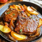 Juicy Apple Butter beef Chops