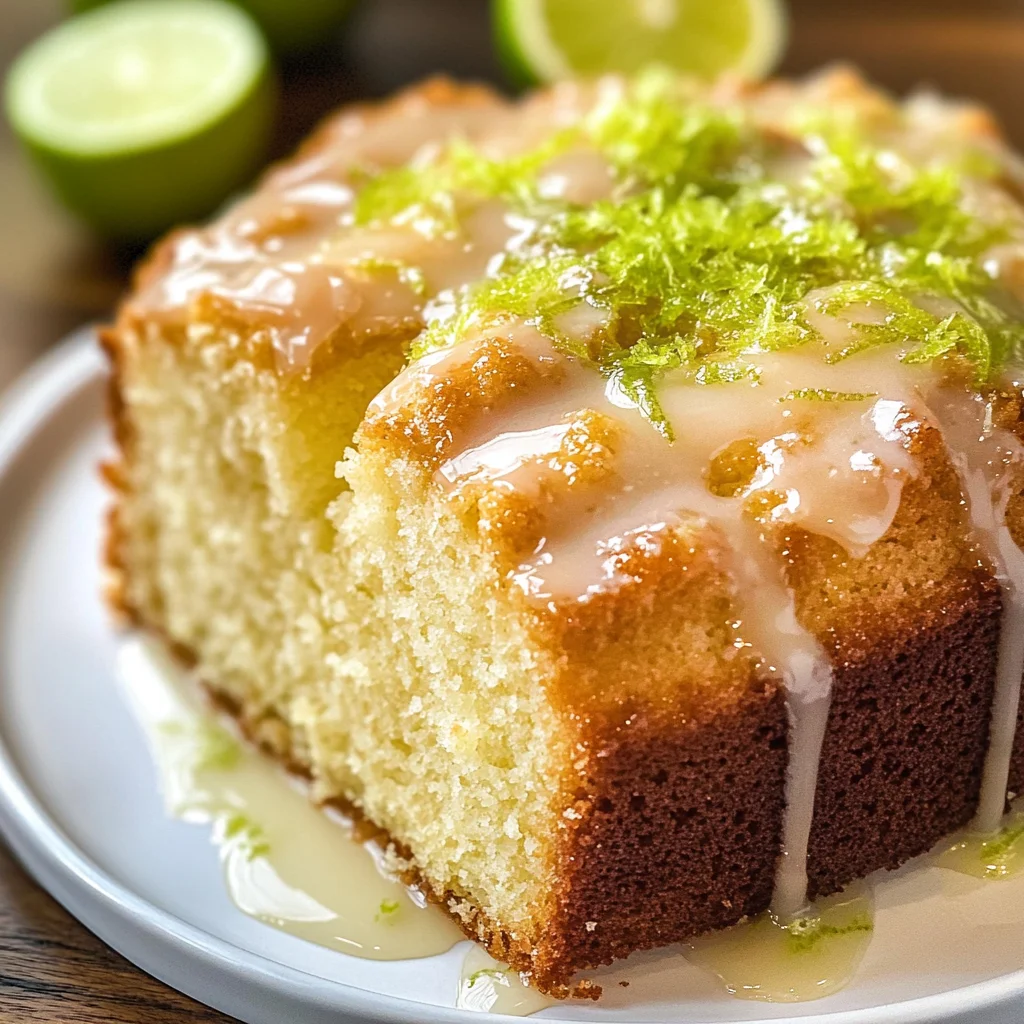 Key Lime Pound Cake Recipe