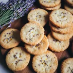 Lemon Lavender Shortbread Cookies