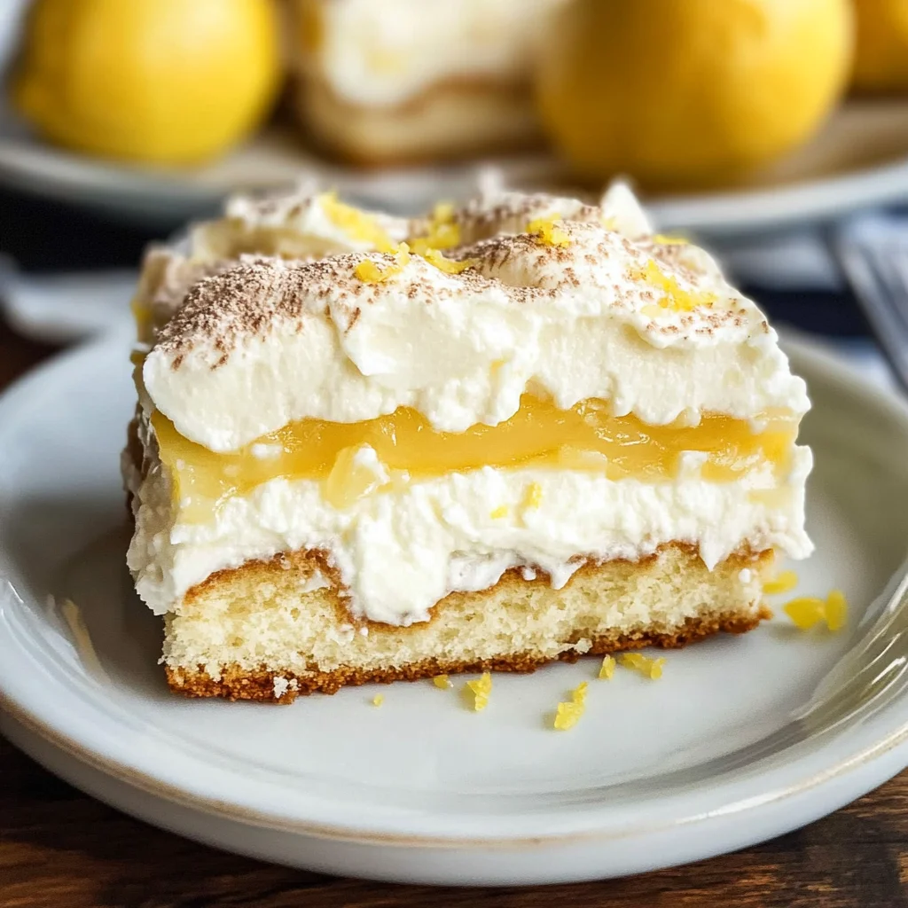 Lemon Tiramisu