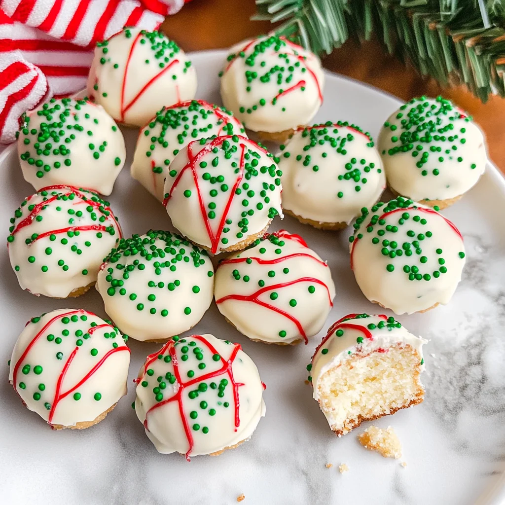 Little Debbie Christmas Tree Cake Balls