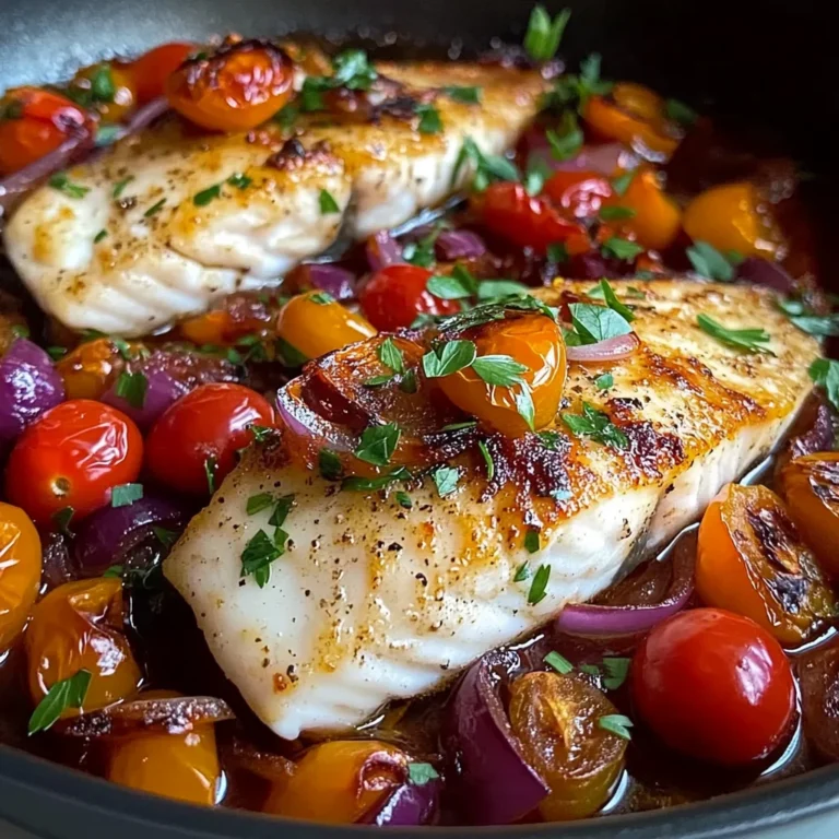 Mediterranean Baked Fish