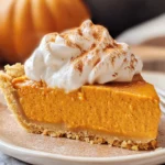 No Bake Marshmallow Pumpkin Pie