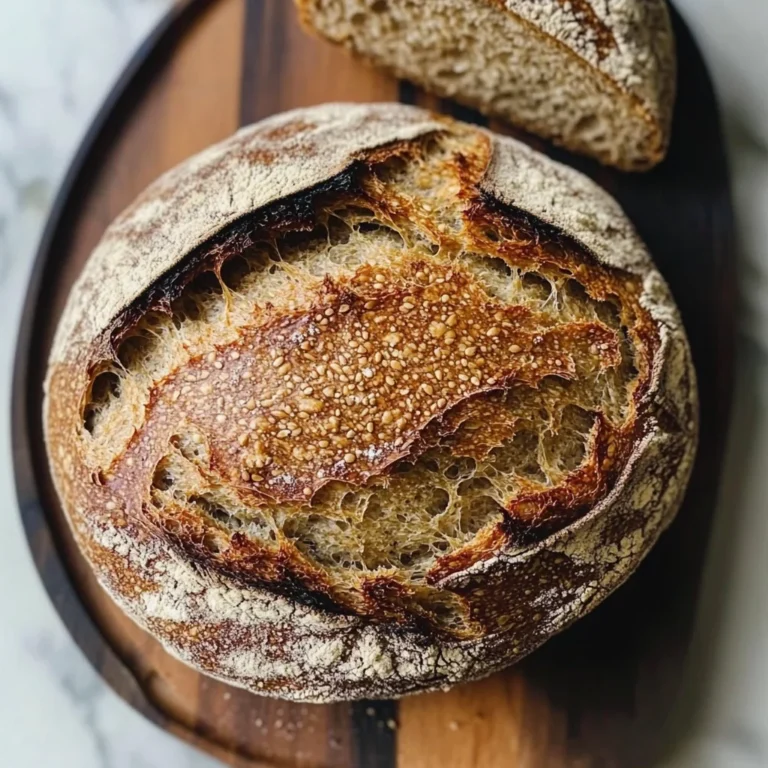 No Knead Rye Bread