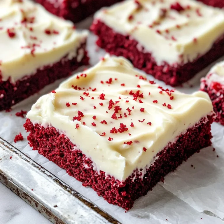 Red Velvet Cookie Bars