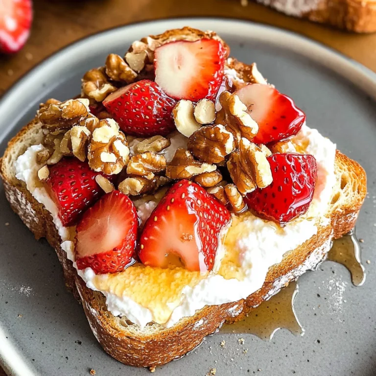 Ricotta Honey Toast