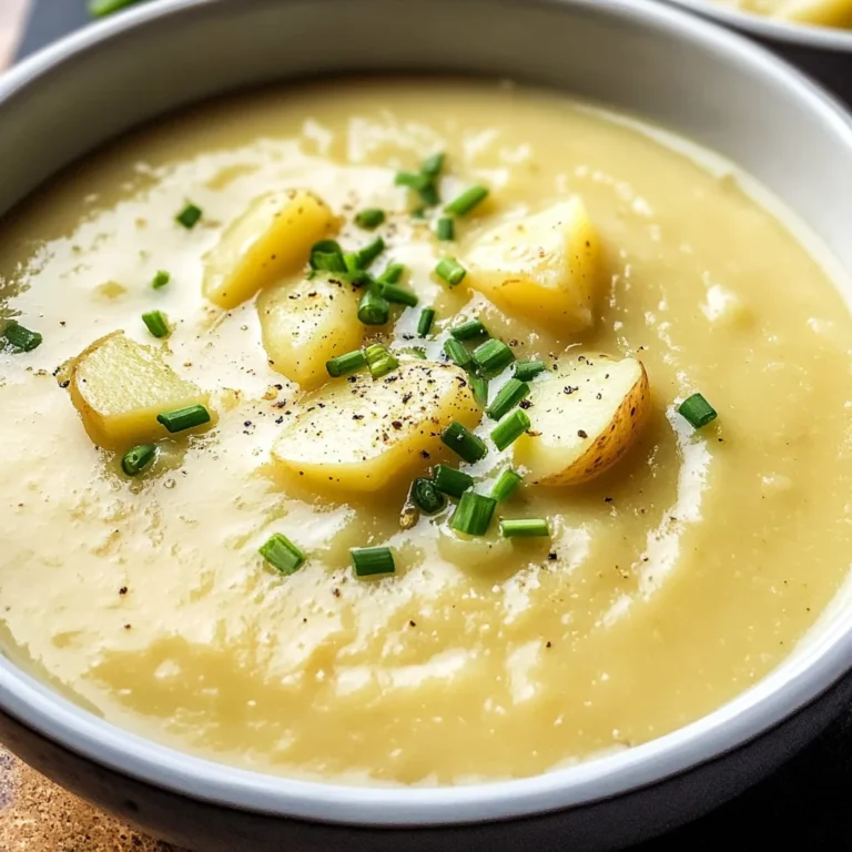 Slow Cooker Potato Leek Soup Recipe