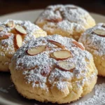 Soft Ricotta Almond Pillows