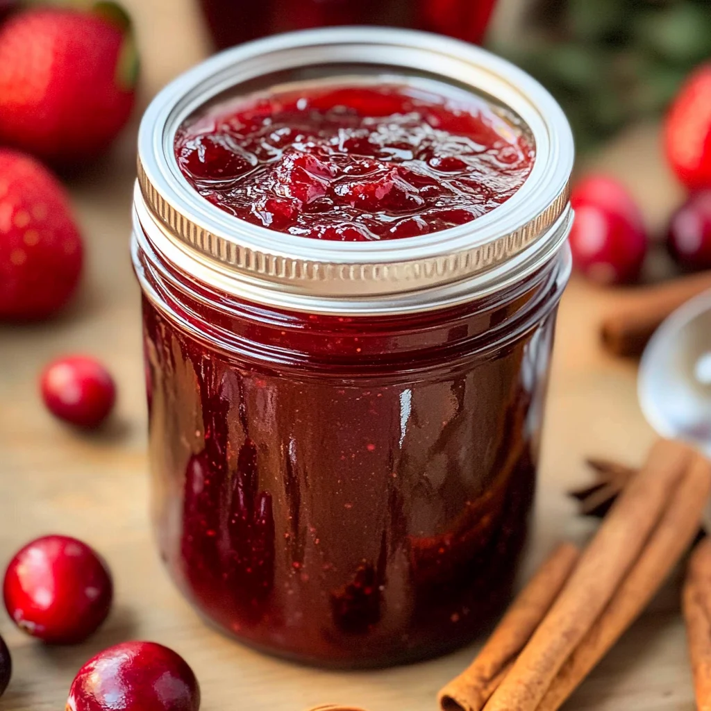 Spiced Christmas Jam Recipe