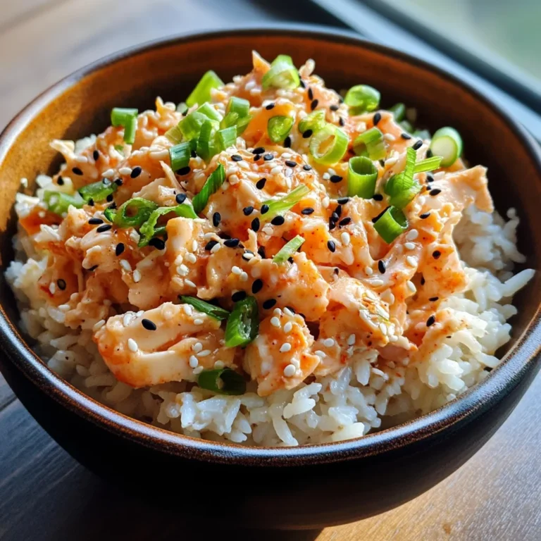 Spicy Crab Sushi Bowls