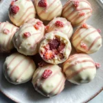 Strawberry Cheesecake Truffle Balls