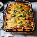 Sweet Potato and Black Bean Enchilada Casserole: A Hearty, Vegetarian Delight