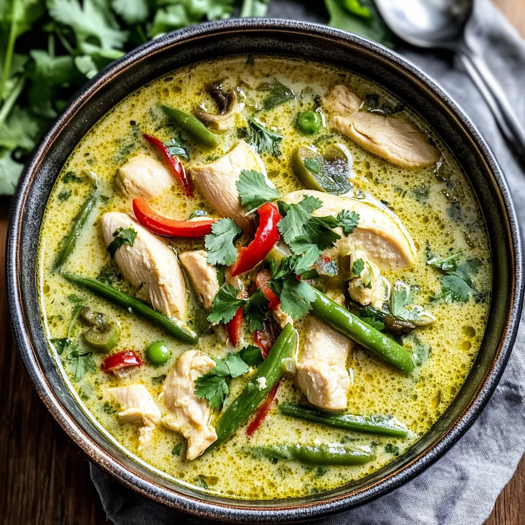Thai Green Chicken Curry