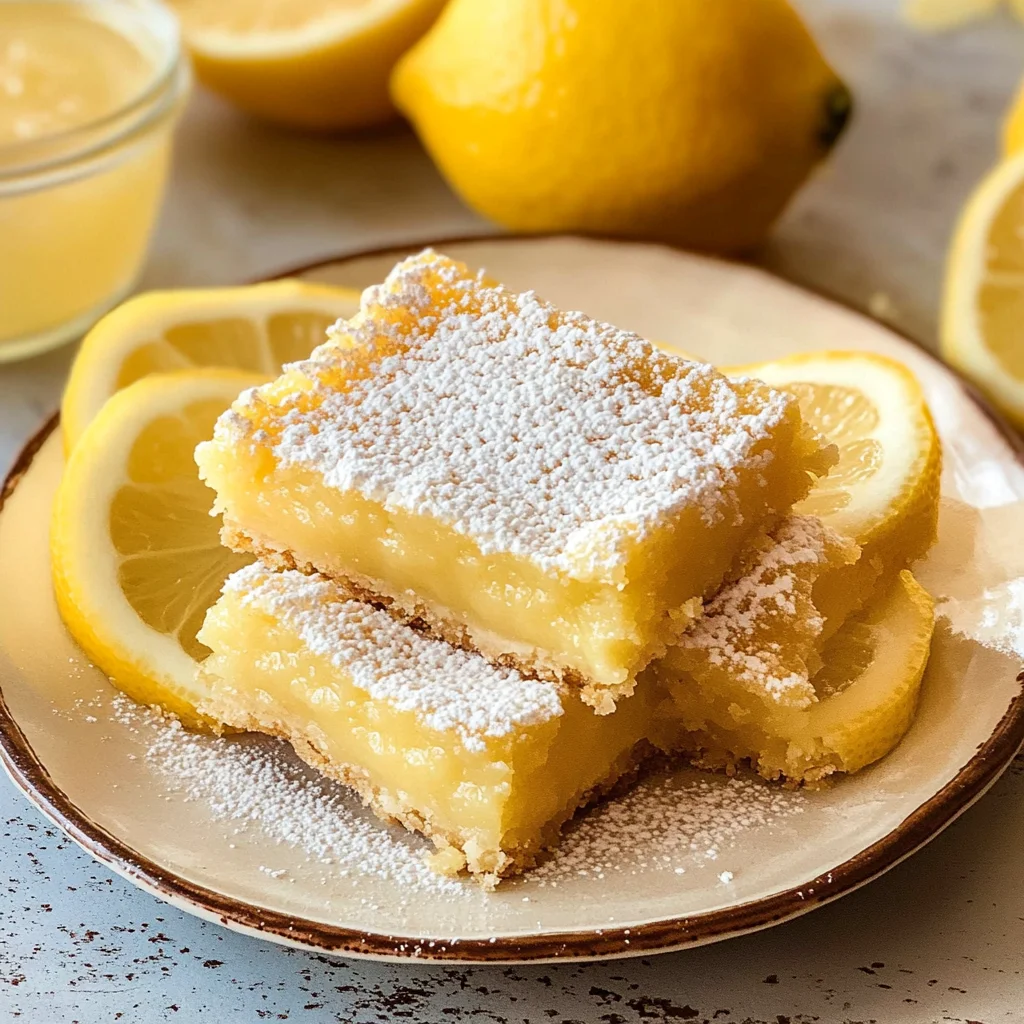 The Best Clasic Lemon Bars