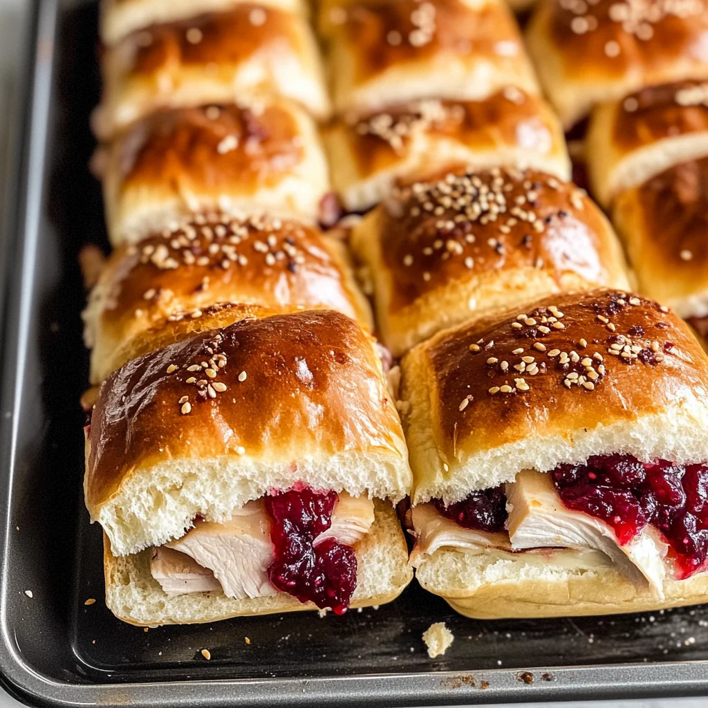 Turkey Cranberry Sliders