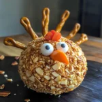 Turkey Shaped Cheese Ball