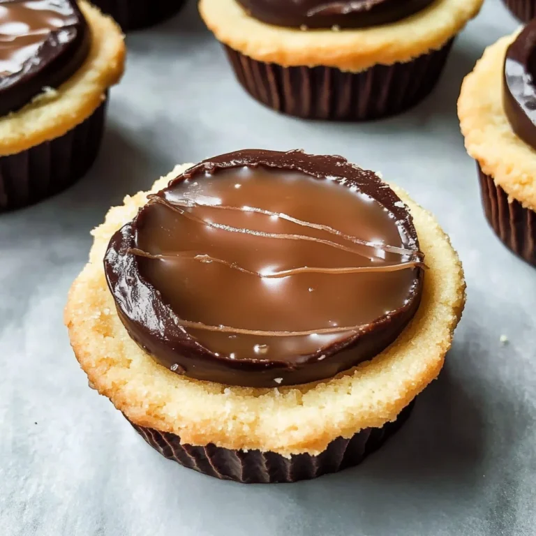 Twix Cookie Cups