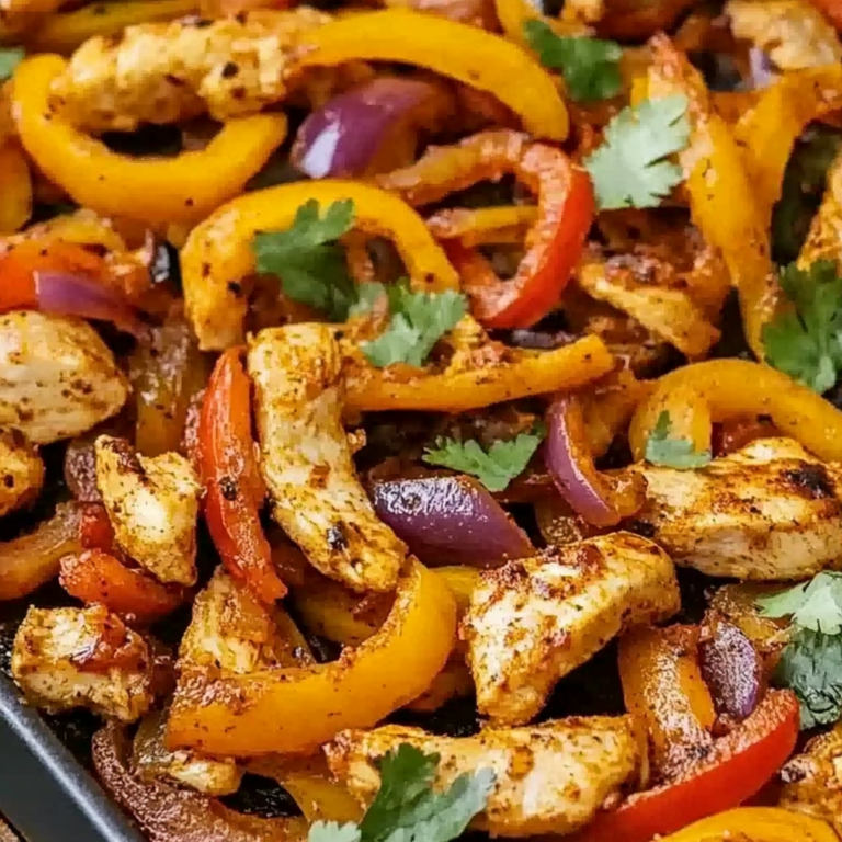 Easy Sheet Pan Chicken Fajitas (Ready in 30 Minutes!)