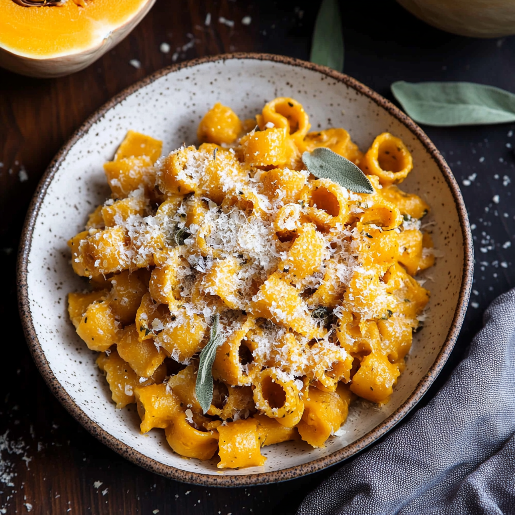 Savory Butternut Squash & Sage Pasta