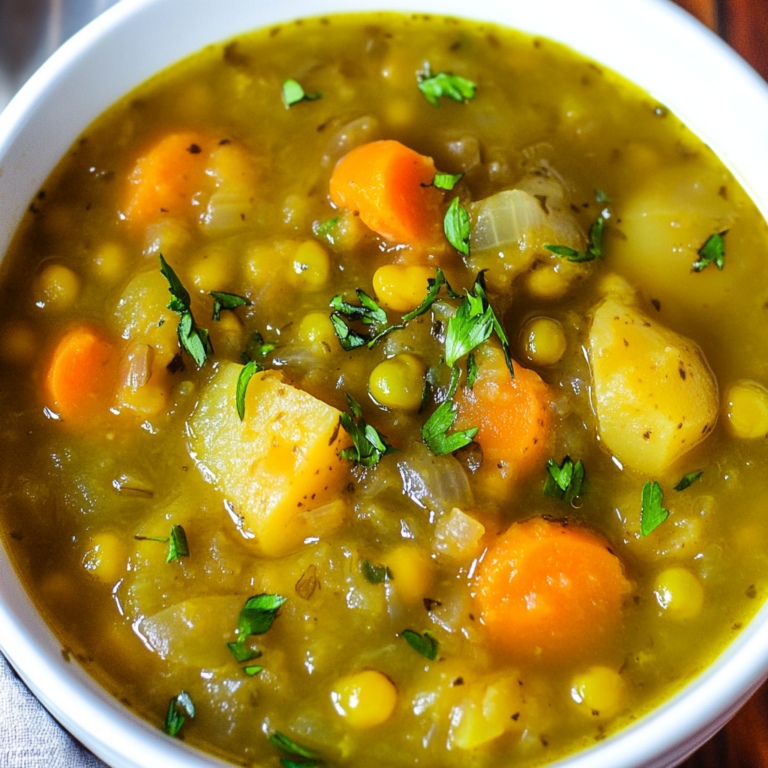 Vegan Split Pea Potato Soup