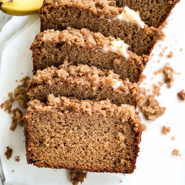 Whole Wheat Cinnamon Crunch Banana Bread
