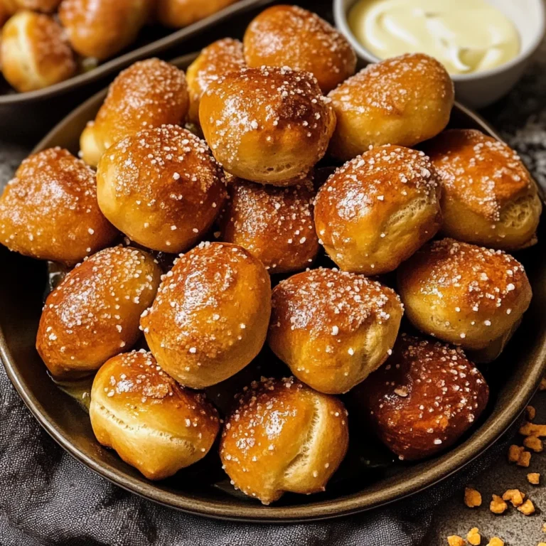 10 Minute Fluffy Air Fryer Pretzel Bites