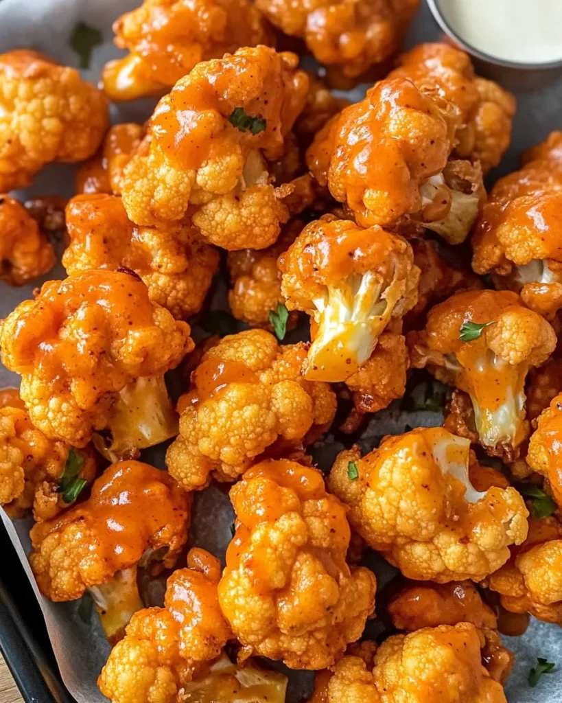 Air Fryer Buffalo Cauliflower Recipe