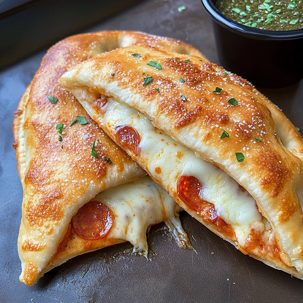 Air Fryer Calzones (Crazy Easy)