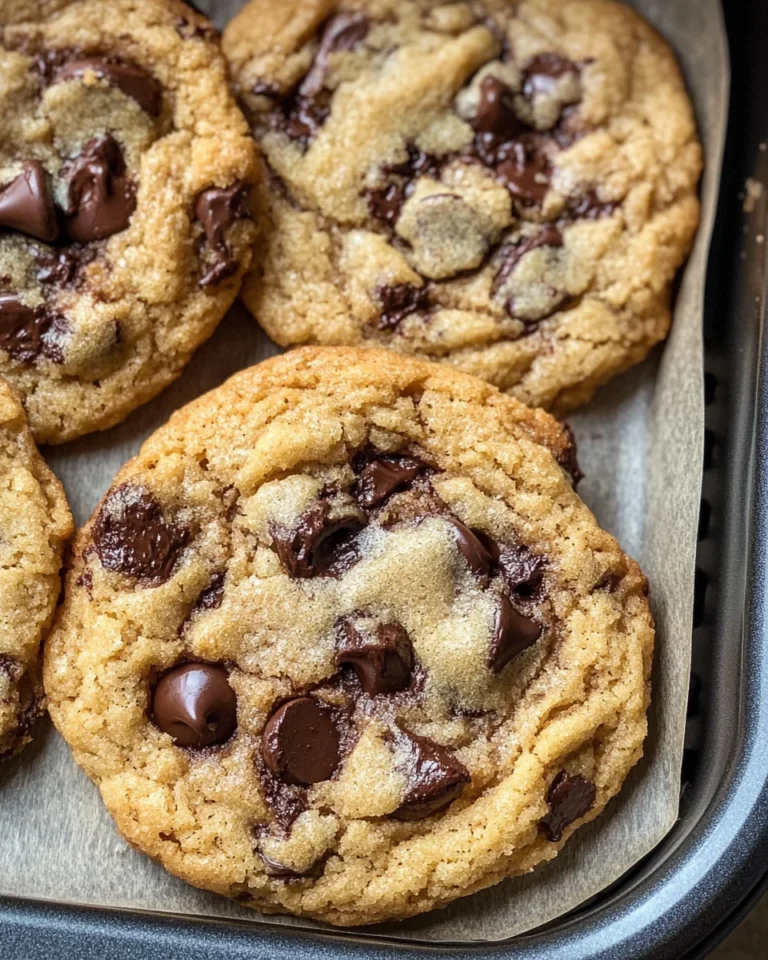Air Fryer Chocolate Chip Cookies