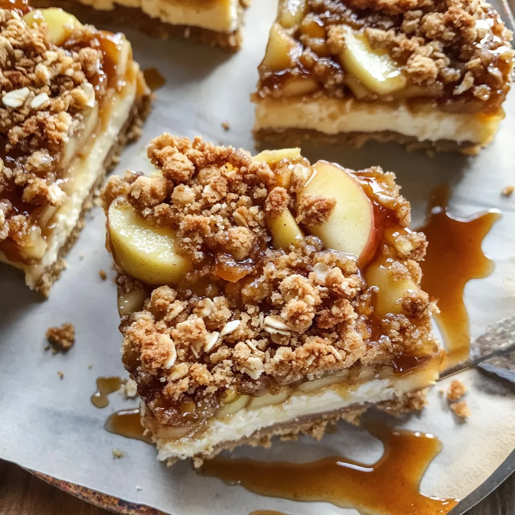 Apple Pie Cheesecake Bars