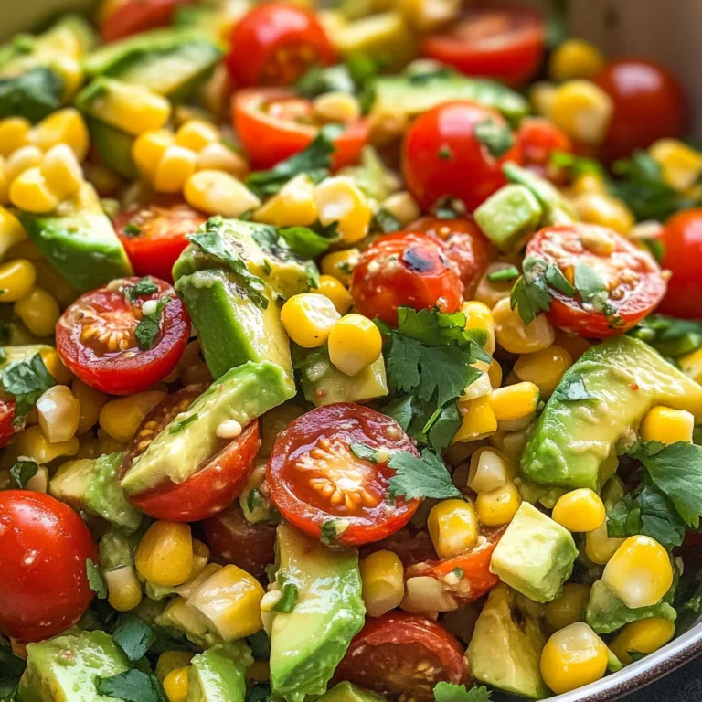 Avocado Corn Salad