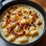 Bacon Cheddar Gnocchi Soup – A Rich and Creamy Comfort Meal