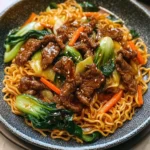 Beef Pan-Fried Noodles