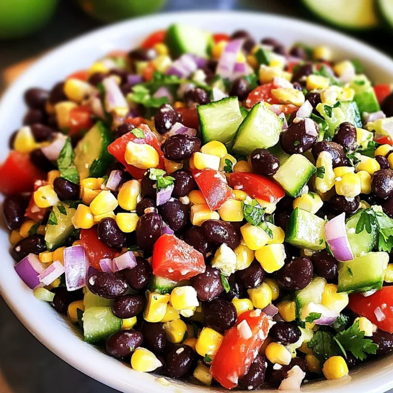 Black Bean Corn Salad Recipe