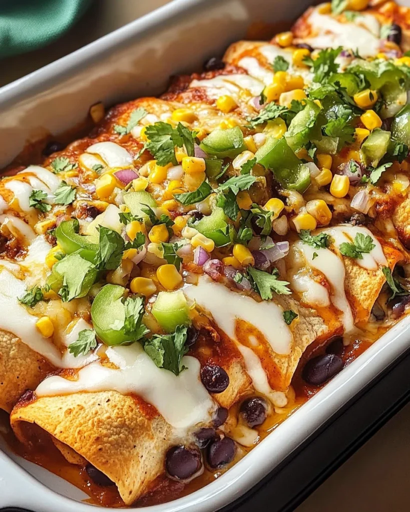Black Bean Enchiladas