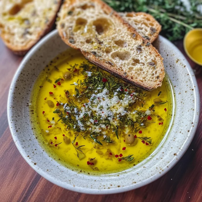 Bread Dipping Oil (Ready in 10 Minutes)