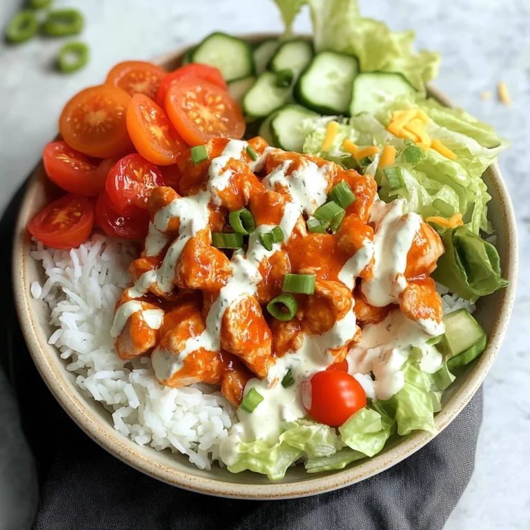 Buffalo Chicken Bowls