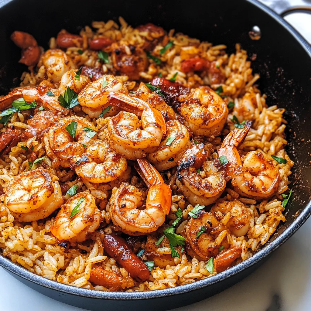 Cajun Shrimp and Rice Skillet