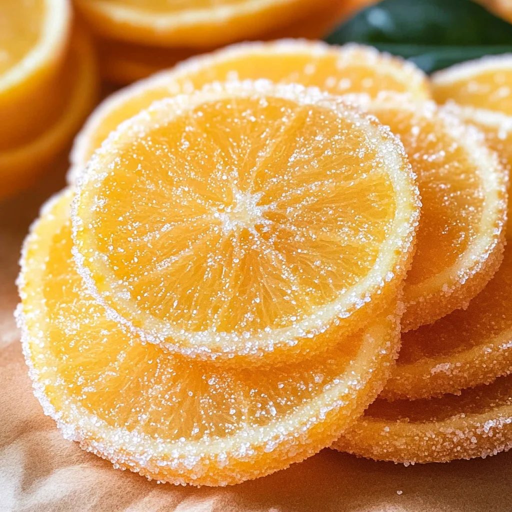 Candied Orange Slices