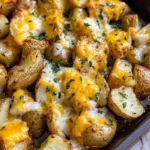 Cheesy Ranch Oven Roasted Potatoes