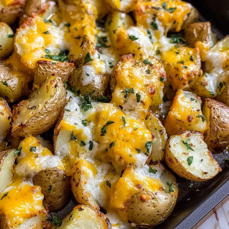 Cheesy Ranch Oven Roasted Potatoes